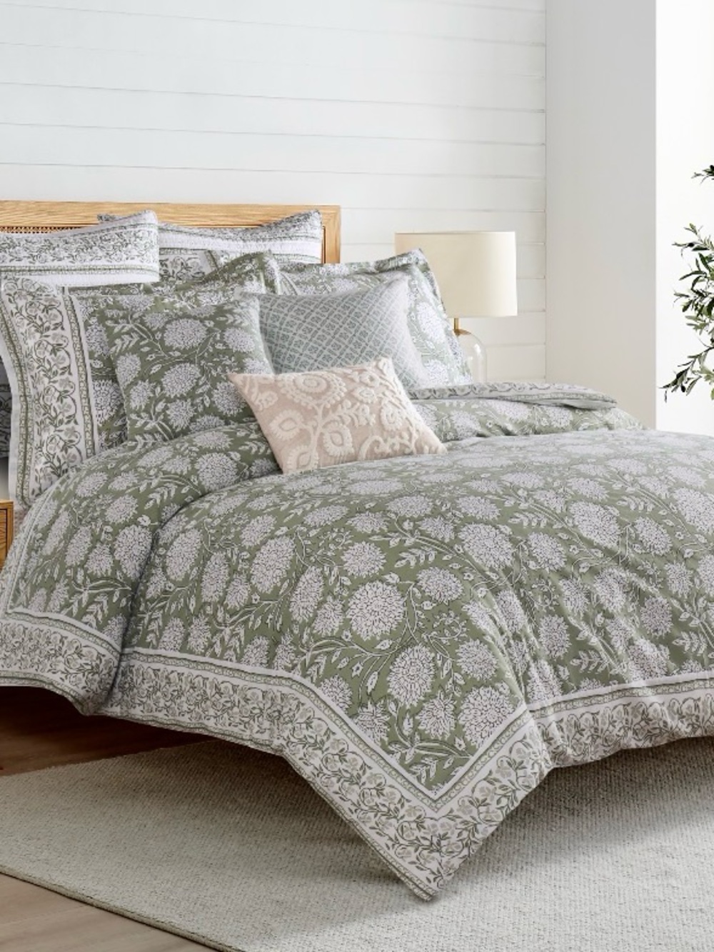 Levtex Home Adare Sage Duvet Cover Set -3 Piece 90x94
100% Cotton